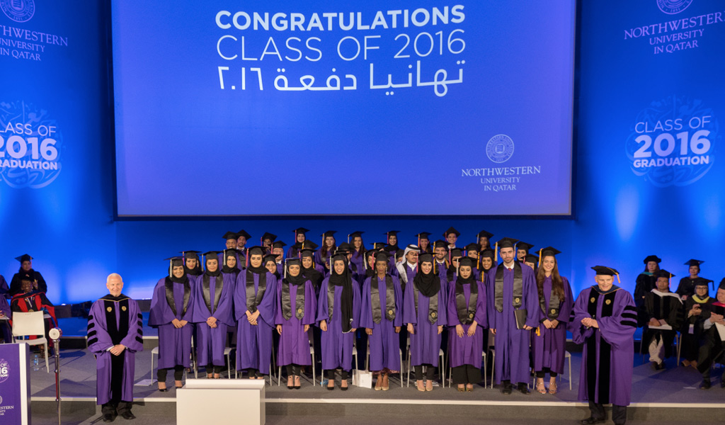 NU-Q celebrates graduation of the Class of 2016
